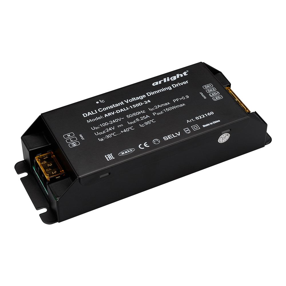 Arlight 022160 Блок питания ARV-DALI-150D-24 (24V, 6,25A, 150W, DALI, PFC) Arlight 022160 Блок питания ARV-DALI-150D-24 (24V, 6,25A, 150W, DALI, PFC)