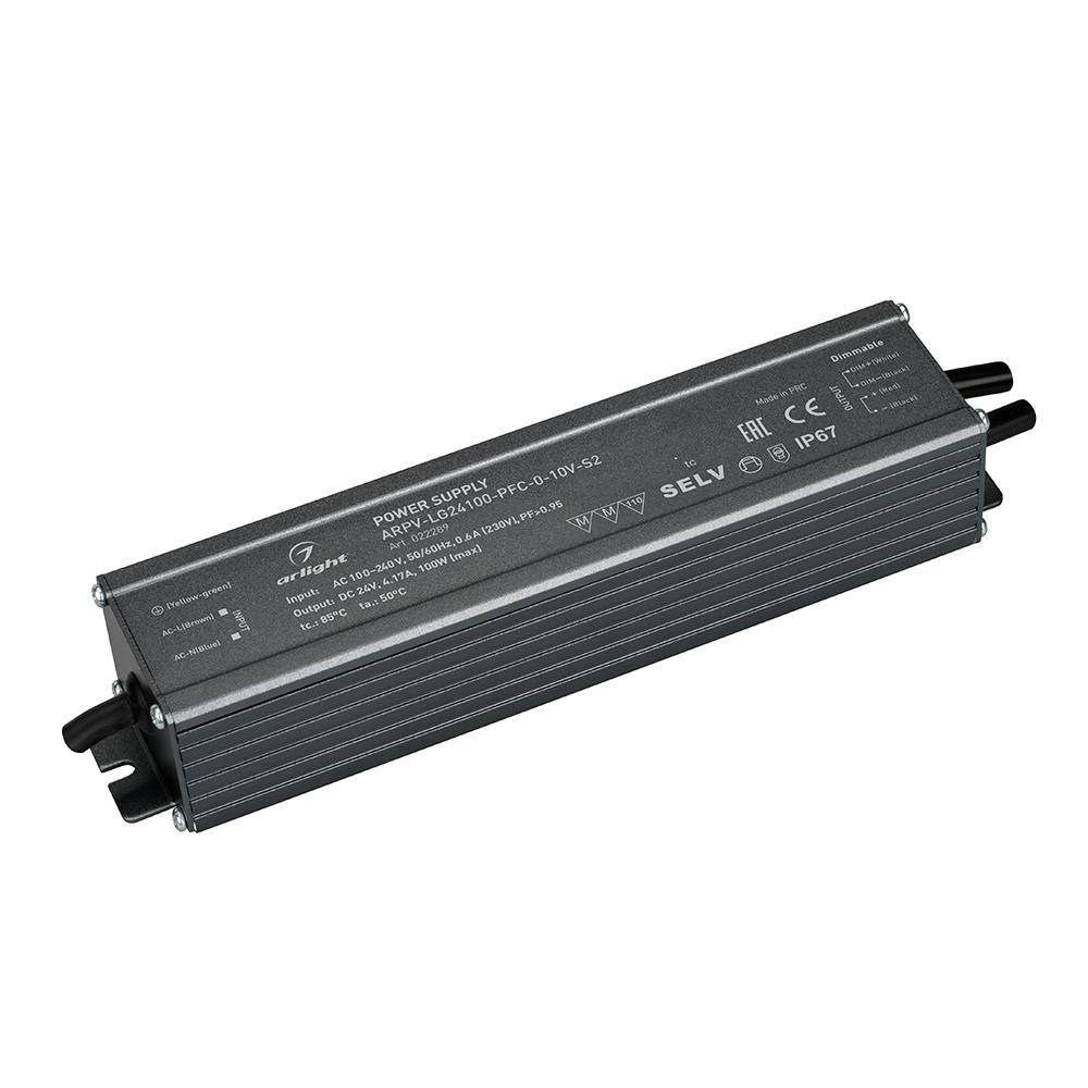 Arlight 022289 Блок питания ARPV-LG24100-PFC-0-10V-S2 (24V, 4.2A, 100W)