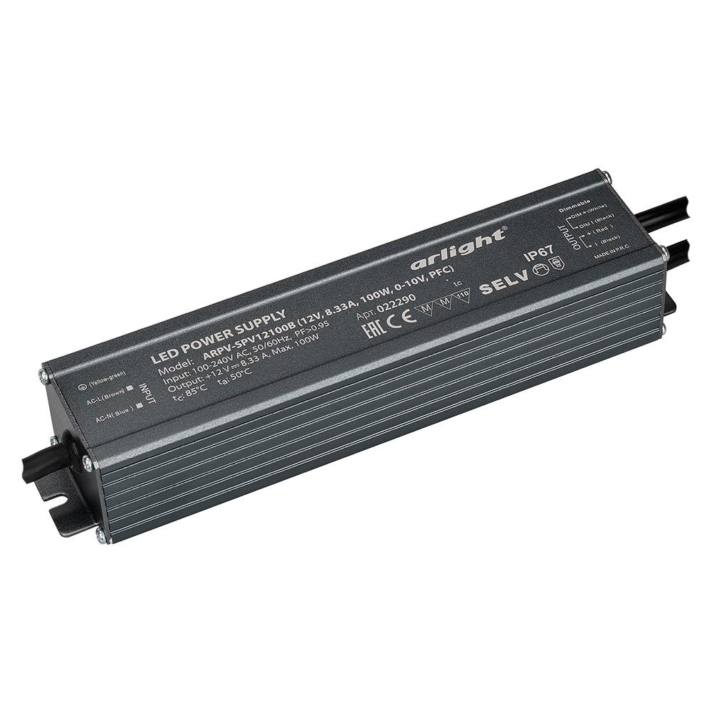 Arlight 022290 Блок питания ARPV-LG12100-PFC-0-10V-S2 (12V, 8.3A, 100W) Arlight 022290 Блок питания ARPV-LG12100-PFC-0-10V-S2 (12V, 8.3A, 100W)