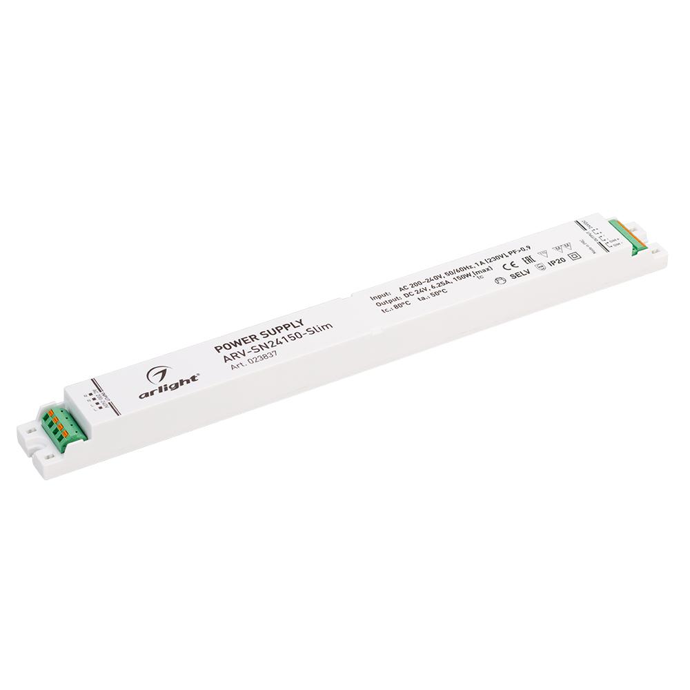 Arlight 023837 Блок питания ARV-SN24150-Slim (24V, 6.25A, 150W, 0-10V, PFC) Arlight 023837 Блок питания ARV-SN24150-Slim (24V, 6.25A, 150W, 0-10V, PFC)