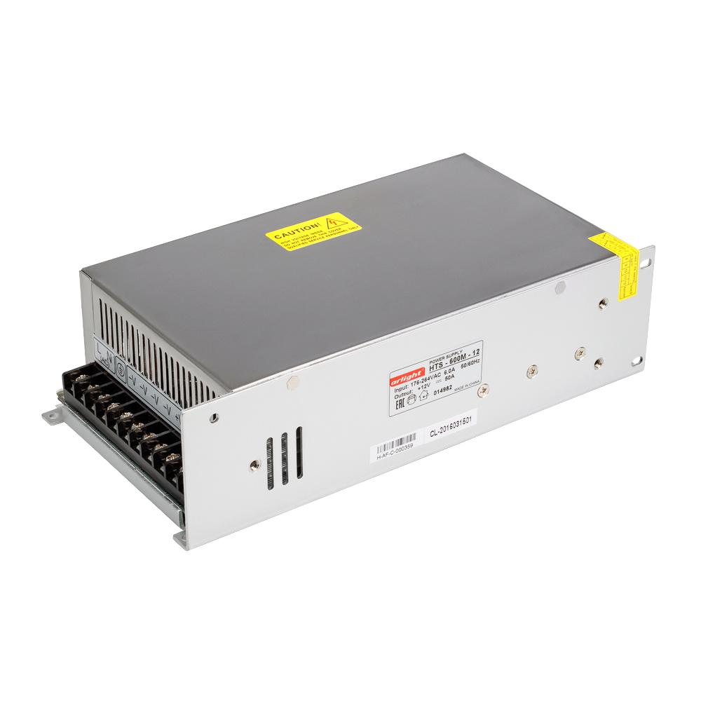 Arlight 014982 Блок питания HTS-600M-12 (12V, 50A, 600W) Arlight 014982 Блок питания HTS-600M-12 (12V, 50A, 600W)