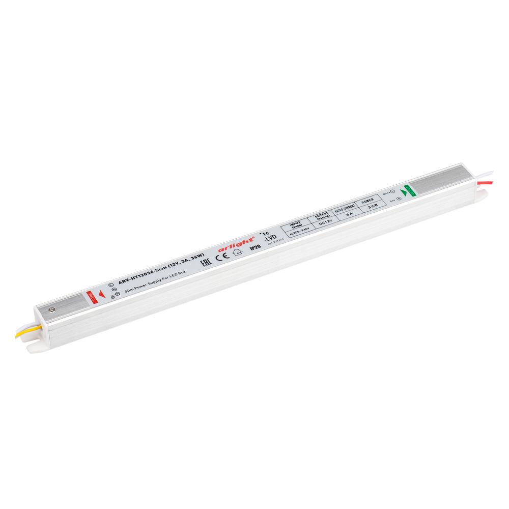 Arlight 019372 Блок питания ARV-HT12036-Slim (12V, 3A, 36W) Arlight 019372 Блок питания ARV-HT12036-Slim (12V, 3A, 36W)