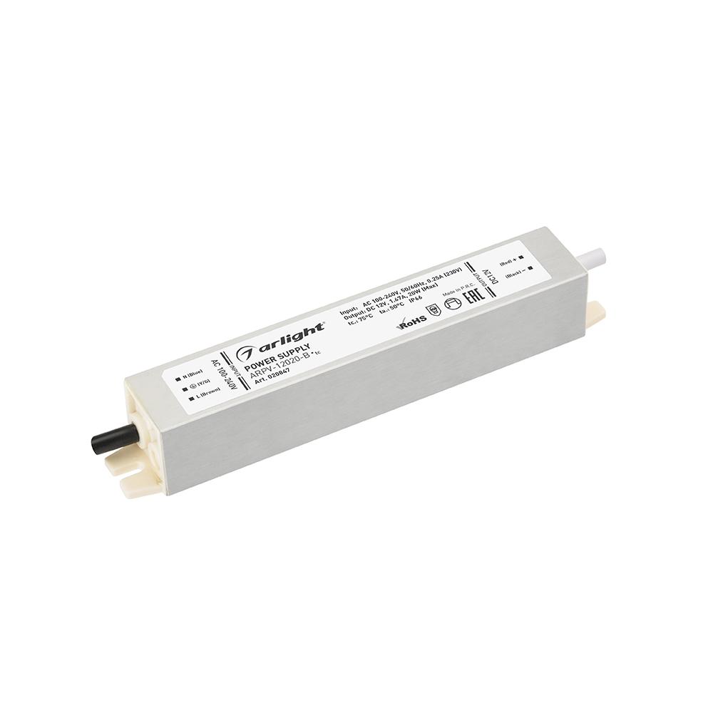 Arlight 020847 Блок питания ARPV-12020-B (12V, 1.7A, 20W) Arlight 020847 Блок питания ARPV-12020-B (12V, 1.7A, 20W)