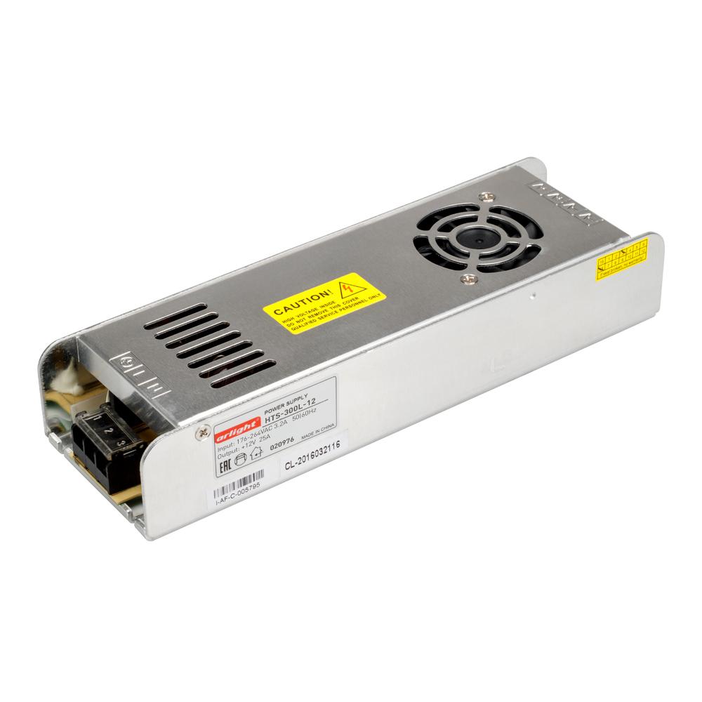 Arlight 020976 Блок питания HTS-300L-12 (12V, 25A, 300W) Arlight 020976 Блок питания HTS-300L-12 (12V, 25A, 300W)