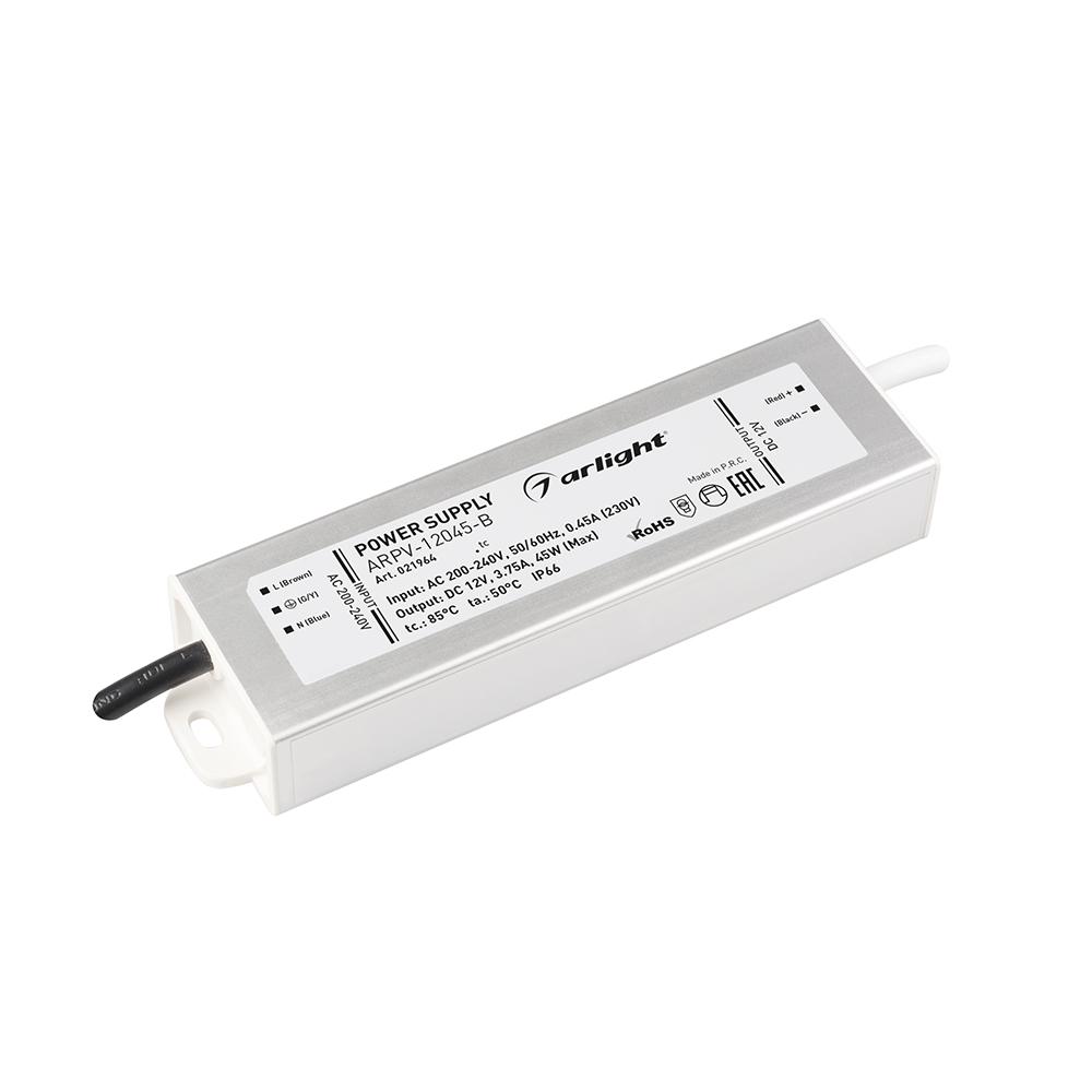 Arlight 021964 Блок питания ARPV-12045-B (12V, 3.8A, 45W) Arlight 021964 Блок питания ARPV-12045-B (12V, 3.8A, 45W)