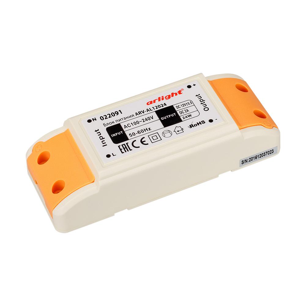 Arlight 022091 Блок питания ARV-AL12024 (12V, 2A, 24W) Arlight 022091 Блок питания ARV-AL12024 (12V, 2A, 24W)