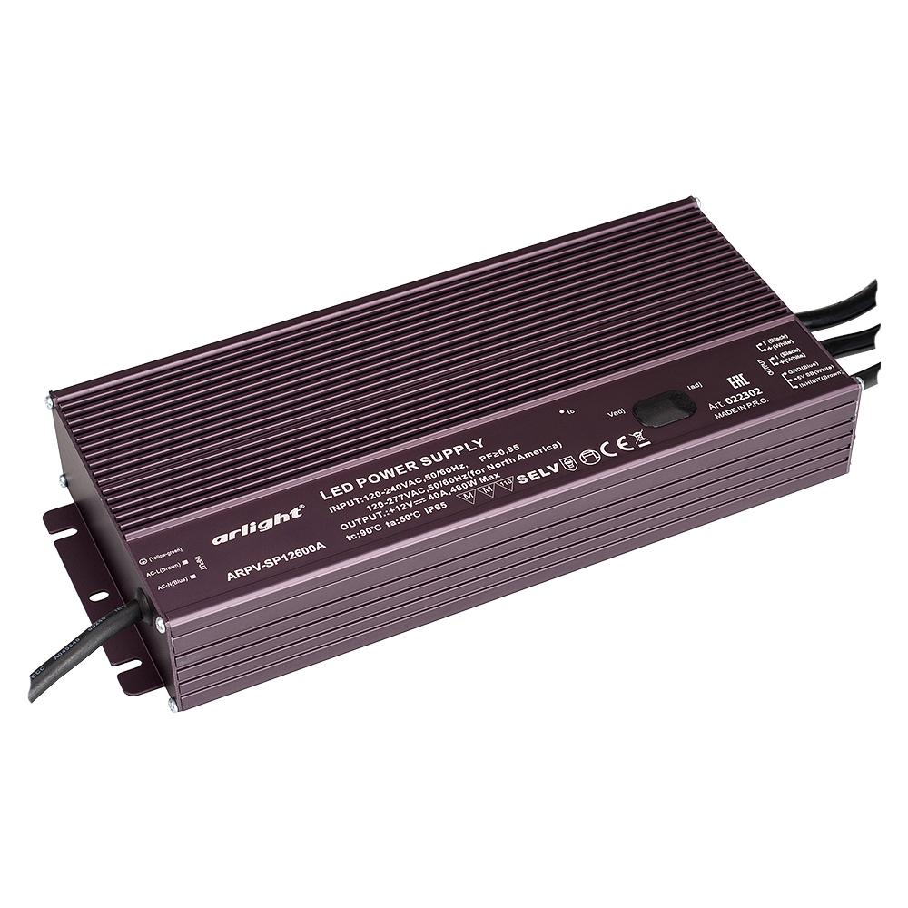 Arlight 022302 Блок питания ARPV-LG12480-PFC-ADJ-S (12V, 40.0A, 480W) Arlight 022302 Блок питания ARPV-LG12480-PFC-ADJ-S (12V, 40.0A, 480W)