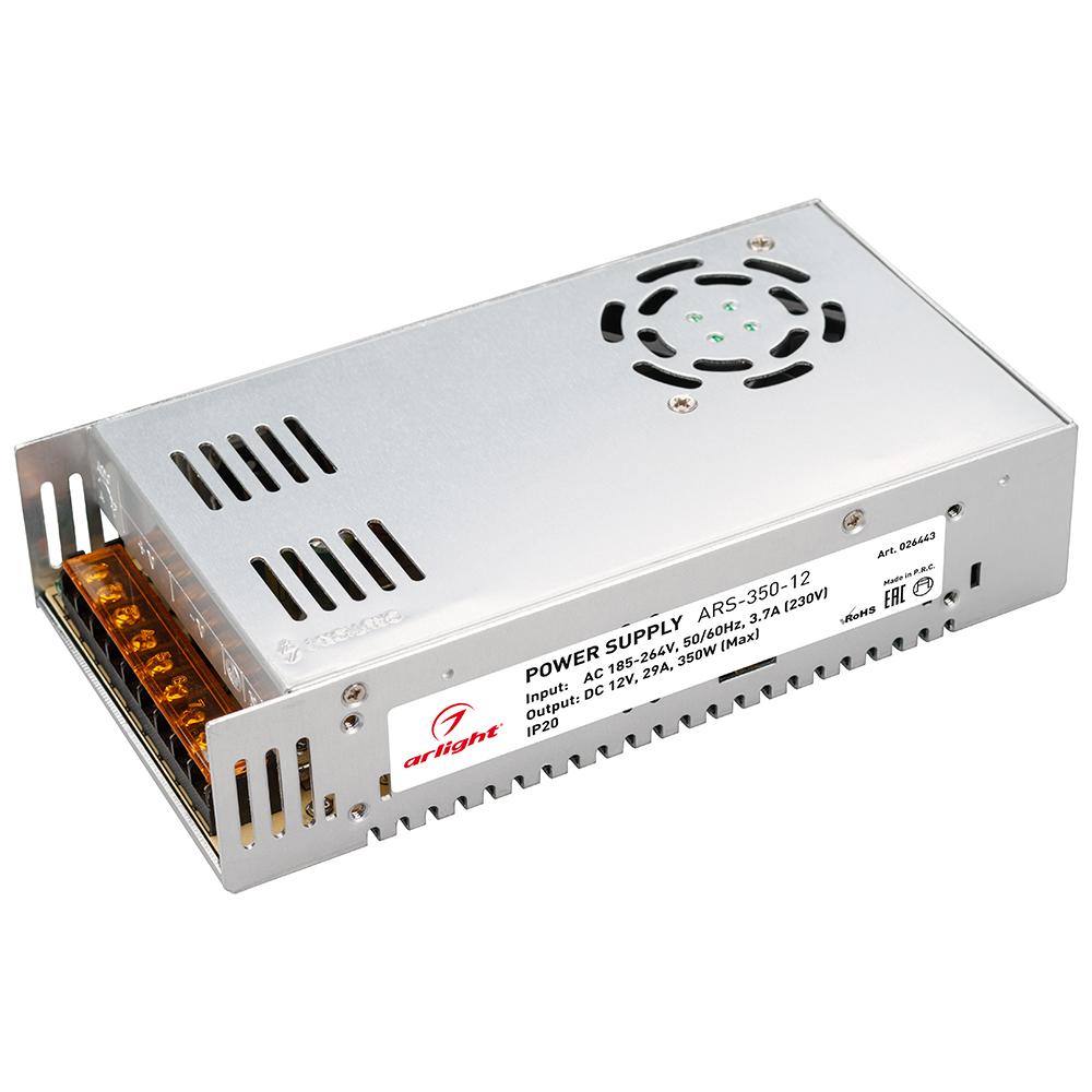 Arlight 026443 Блок питания ARS-350-12 (12V, 29A, 350W) Arlight 026443 Блок питания ARS-350-12 (12V, 29A, 350W)