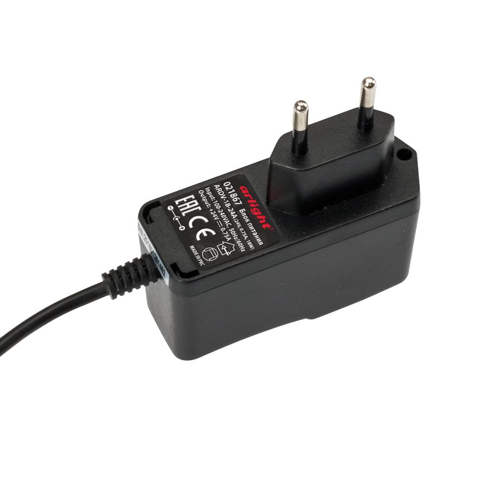 Arlight 021867 Блок питания ARDV-18-24A (24V, 0,75A, 18W) Arlight 021867 Блок питания ARDV-18-24A (24V, 0,75A, 18W)