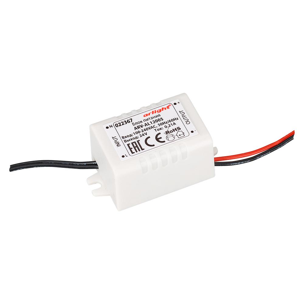 Arlight 022367 Блок питания ARV-AL24005 (24V, 0.21A, 5W) Arlight 022367 Блок питания ARV-AL24005 (24V, 0.21A, 5W)