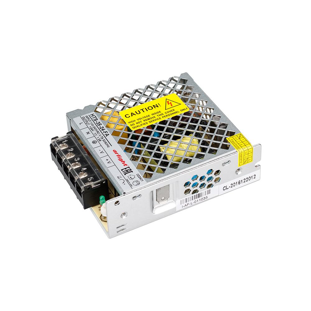 Arlight 022401 Блок питания HTS-35-24-FA (24V, 1.5A, 35W) Arlight 022401 Блок питания HTS-35-24-FA (24V, 1.5A, 35W)