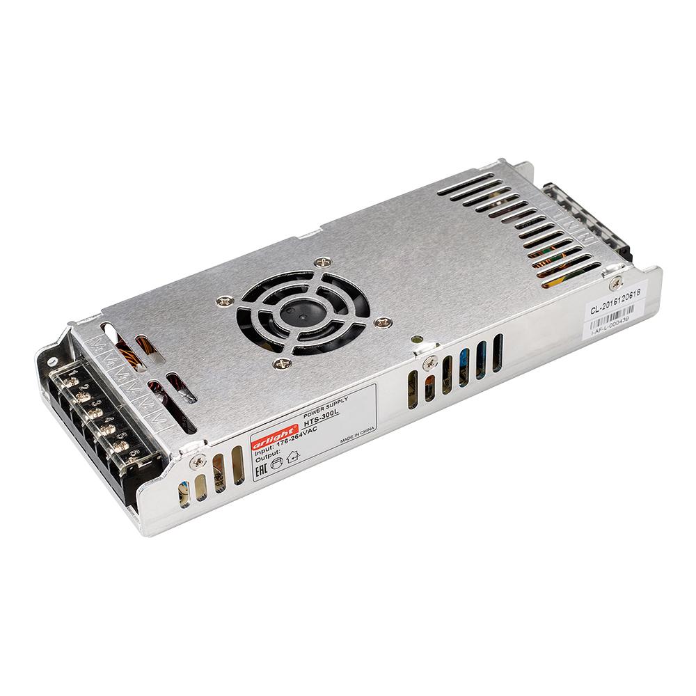 Arlight 022426 Блок питания HTS-300L-24-Slim (24V, 12.5A, 300W) Arlight 022426 Блок питания HTS-300L-24-Slim (24V, 12.5A, 300W)