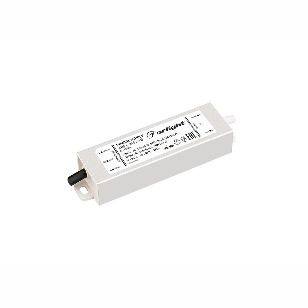 Arlight 022897 Блок питания ARPV-24015-B (24V, 0.6A, 15W)