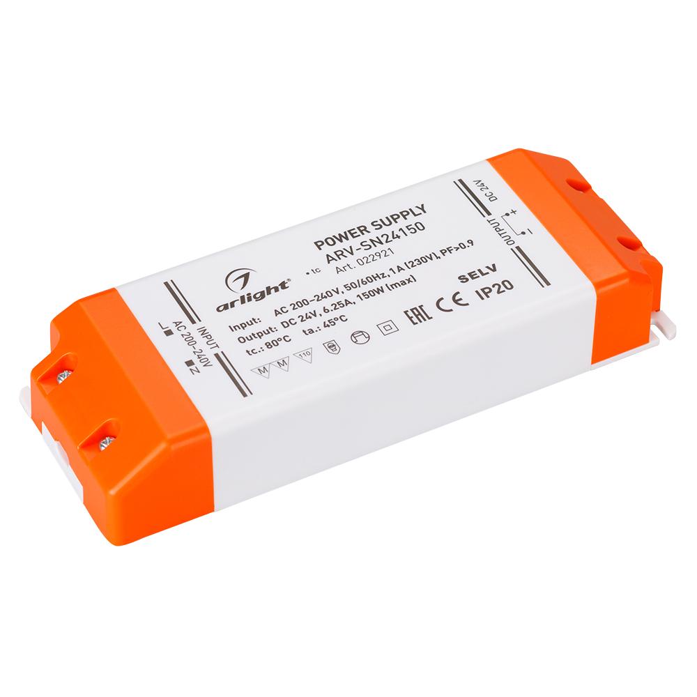 Arlight 022921 Блок питания ARV-SN24150 (24V, 6.25A, 150W, PFC) Arlight 022921 Блок питания ARV-SN24150 (24V, 6.25A, 150W, PFC)