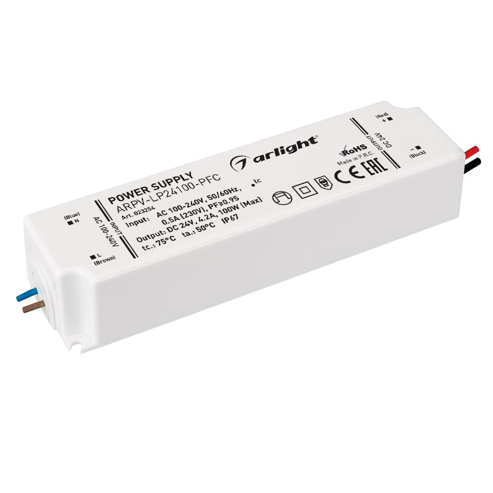 Arlight 023254 Блок питания ARPV-LP24100-PFC (24V, 4.2A, 100W) Arlight 023254 Блок питания ARPV-LP24100-PFC (24V, 4.2A, 100W)
