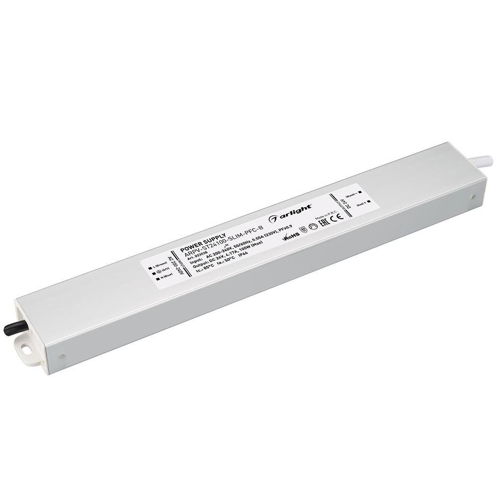Arlight 023538 Блок питания ARPV-ST24100-SLIM-PFC-B (24V, 4.2A, 100W) Arlight 023538 Блок питания ARPV-ST24100-SLIM-PFC-B (24V, 4.2A, 100W)