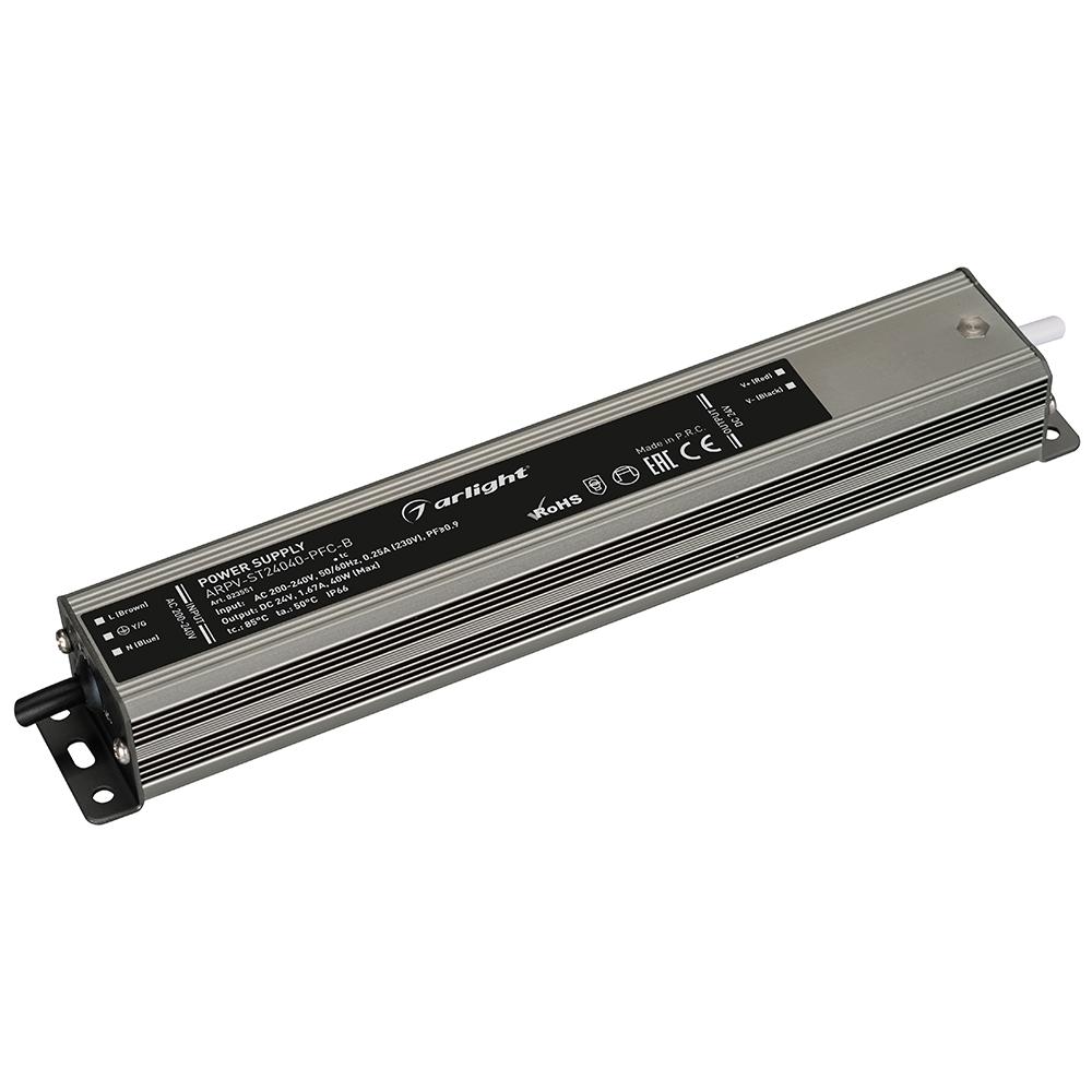 Arlight 023551 Блок питания ARPV-ST24040-PFC-B (24V, 1.7A, 40W) Arlight 023551 Блок питания ARPV-ST24040-PFC-B (24V, 1.7A, 40W)