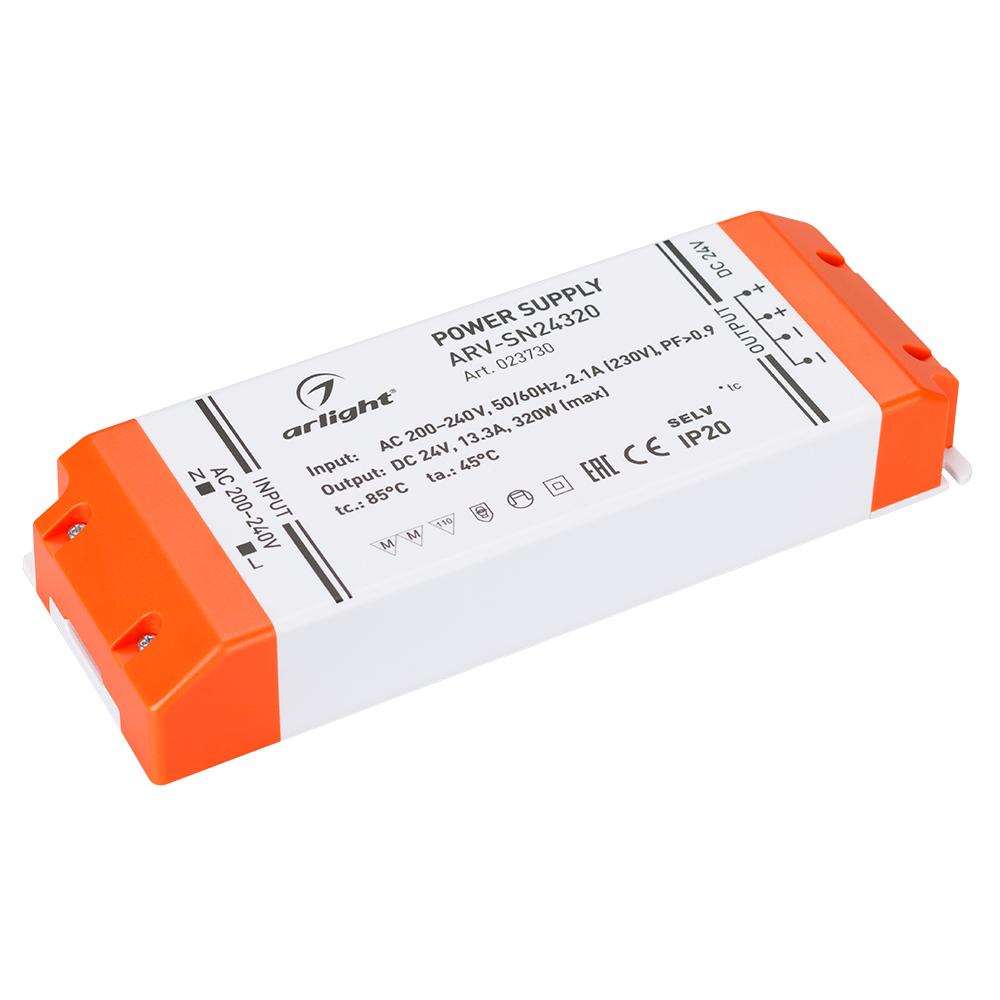 Arlight 023730 Блок питания ARV-SN24320 (24V, 13.3A, 320W, PFC) Arlight 023730 Блок питания ARV-SN24320 (24V, 13.3A, 320W, PFC)