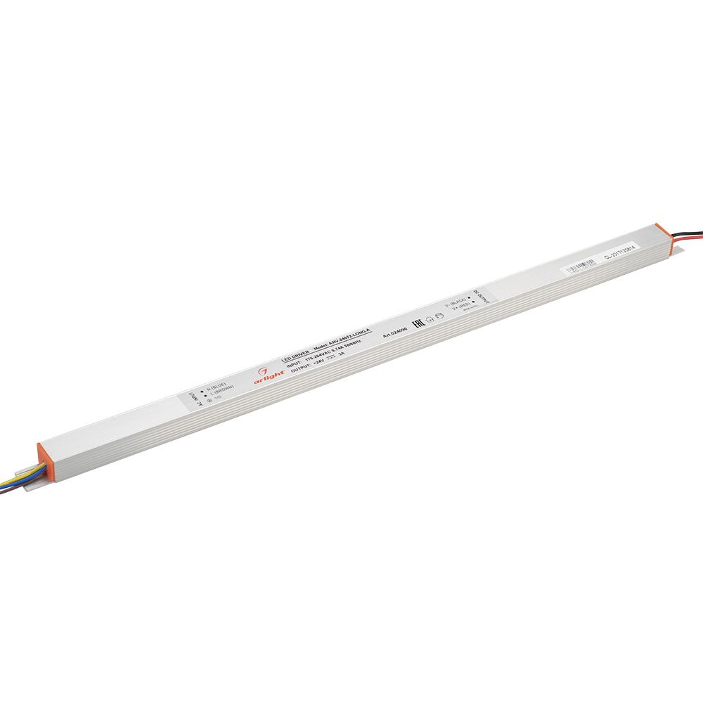 Arlight 024096 Блок питания ARV-24072-LONG-A (24V, 3A, 72W)