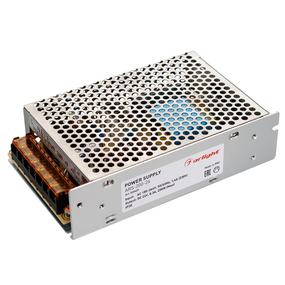 Arlight 025401 Блок питания ARS-200-24 (24V, 8.3A, 200W) Arlight 025401 Блок питания ARS-200-24 (24V, 8.3A, 200W)
