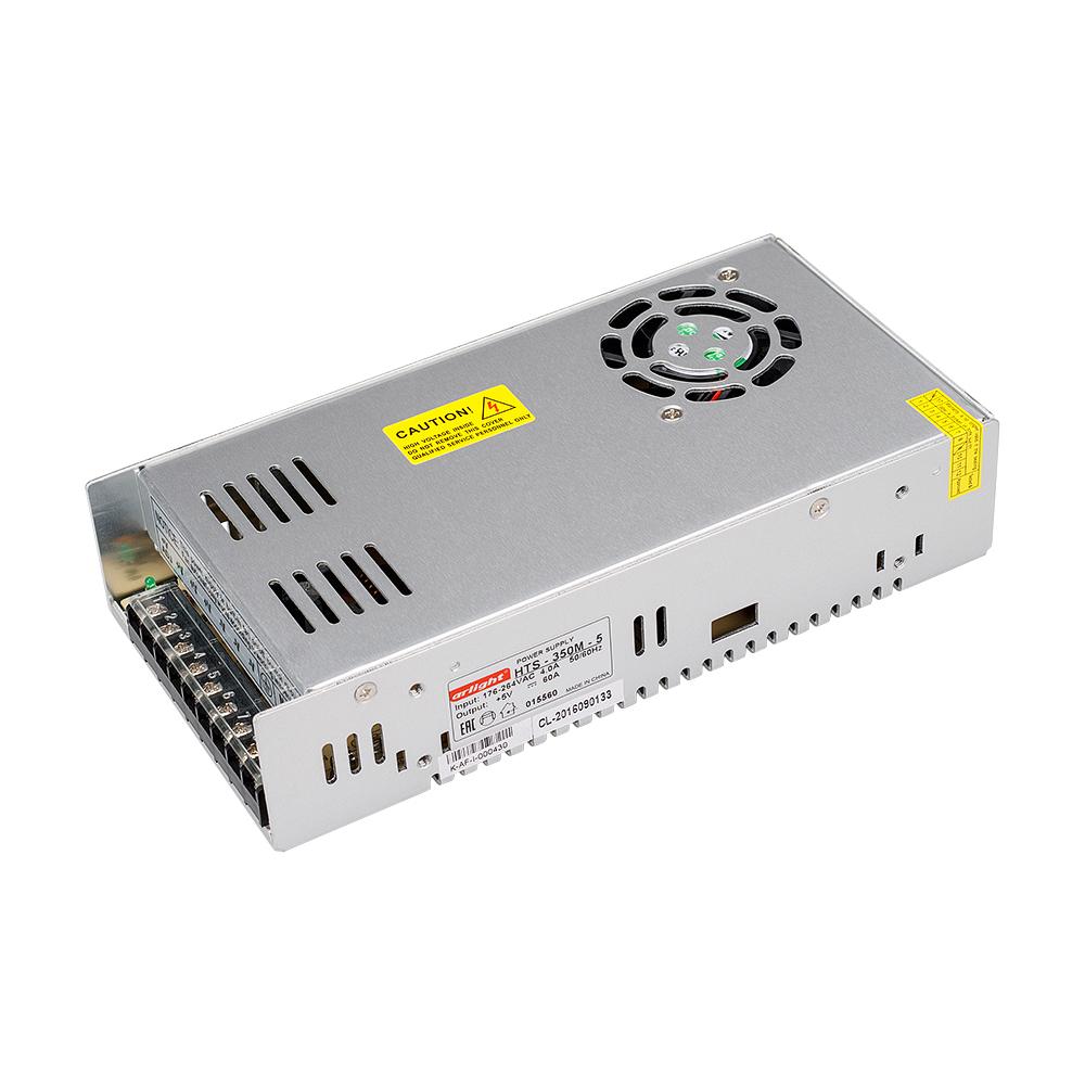 Arlight 015560 Блок питания HTS-350M-5 (5V, 60A, 300W) Arlight 015560 Блок питания HTS-350M-5 (5V, 60A, 300W)