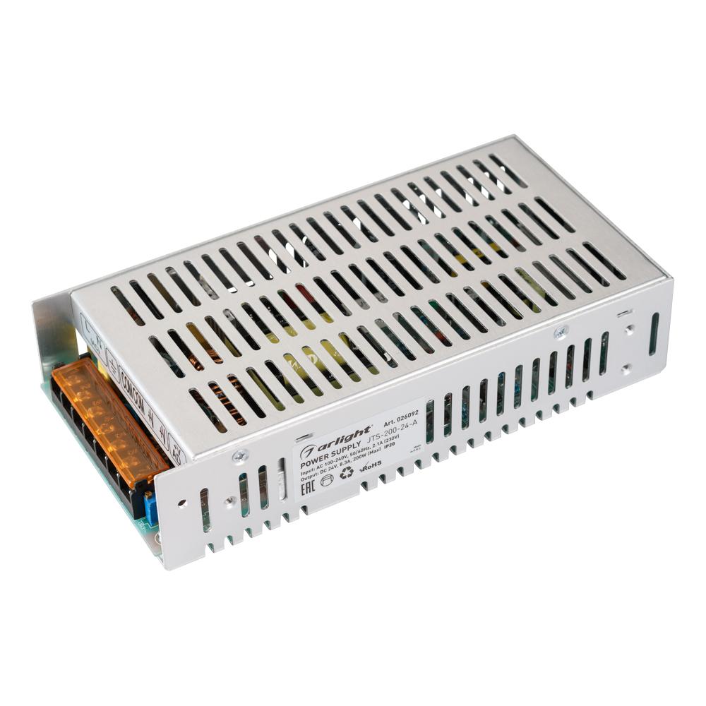 Arlight 026092 Блок питания JTS-200-24-A (0-24V, 8.3A, 200W) Arlight 026092 Блок питания JTS-200-24-A (0-24V, 8.3A, 200W)
