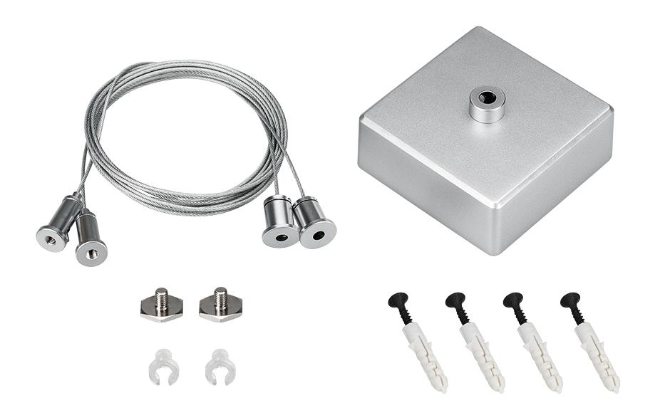 Arlight 023411 Подвес S2-LINE 2x2m Set (Silver Box, Pad 15x2mm) Arlight 023411 Подвес S2-LINE 2x2m Set (Silver Box, Pad 15x2mm)