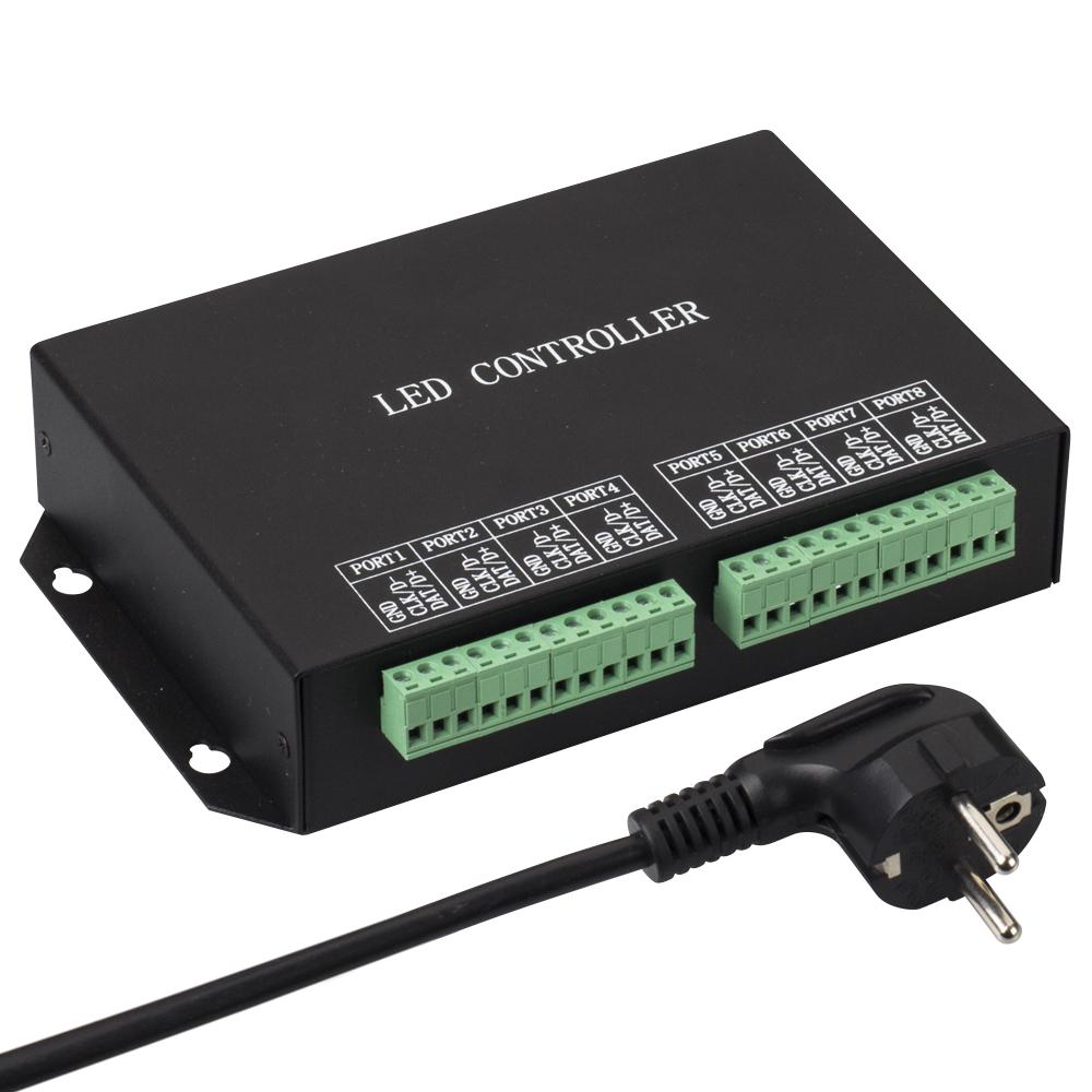 Arlight 018549 Контроллер HX-801RC (8192 pix, 220V, TCP/IP) Arlight 018549 Контроллер HX-801RC (8192 pix, 220V, TCP/IP)