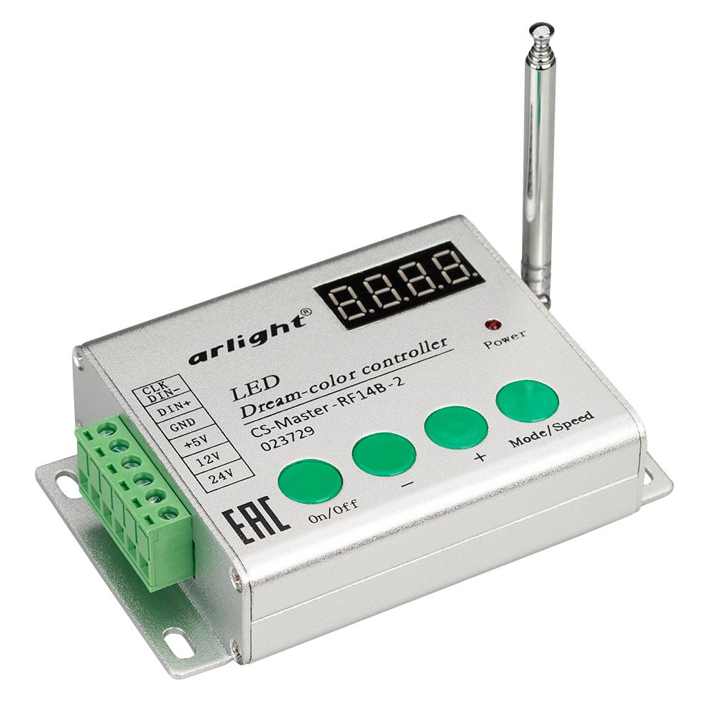 Arlight 023729 Контроллер CS-Master-RF14B-2 (5-24V, ПДУ 14кн) Arlight 023729 Контроллер CS-Master-RF14B-2 (5-24V, ПДУ 14кн)