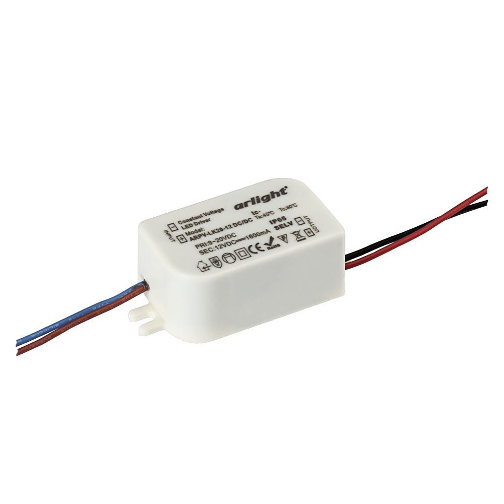 Arlight 020091 Блок питания ARPV-LK20-12 DC/DC (12V, 20W) Arlight 020091 Блок питания ARPV-LK20-12 DC/DC (12V, 20W)
