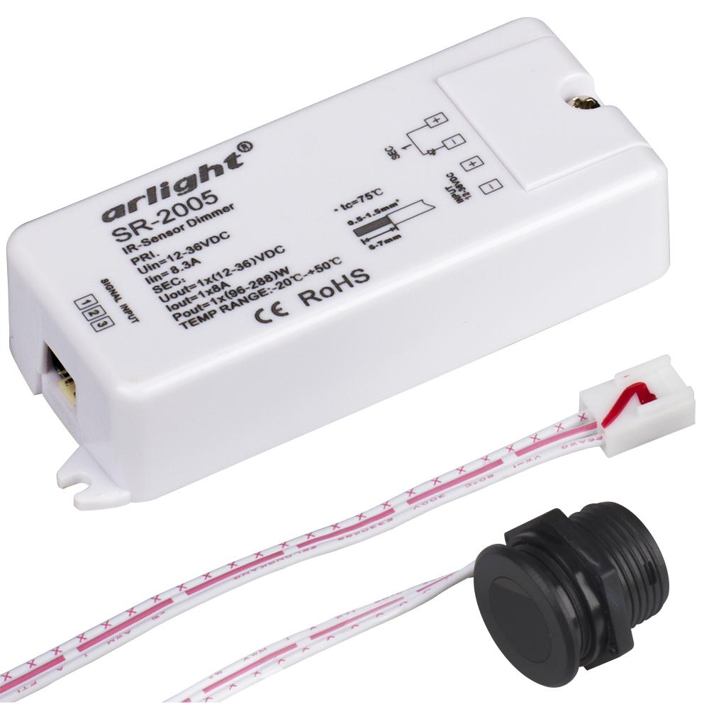 Arlight 014047 Диммер SR-2005 (12-36V, 96-288W, IR-Sensor) Arlight 014047 Диммер SR-2005 (12-36V, 96-288W, IR-Sensor)