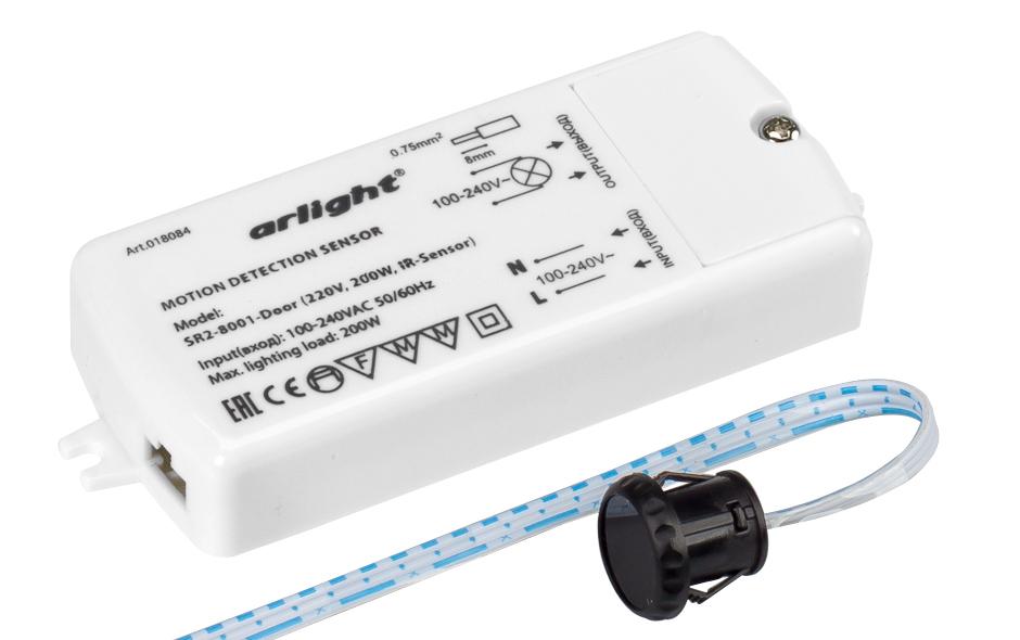 Arlight 020221 ИК-датчик SR2-Door (220V, 500W, IR-Sensor) Arlight 020221 ИК-датчик SR2-Door (220V, 500W, IR-Sensor)