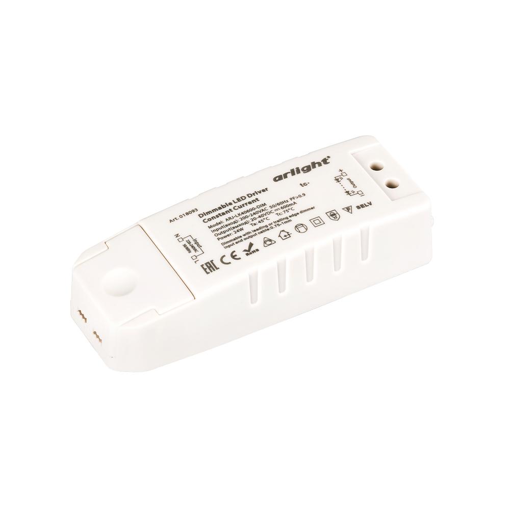 Arlight 018093 Блок питания ARJ-LK40600-DIM (24W, 600mA, PFC, Triac) Arlight 018093 Блок питания ARJ-LK40600-DIM (24W, 600mA, PFC, Triac)