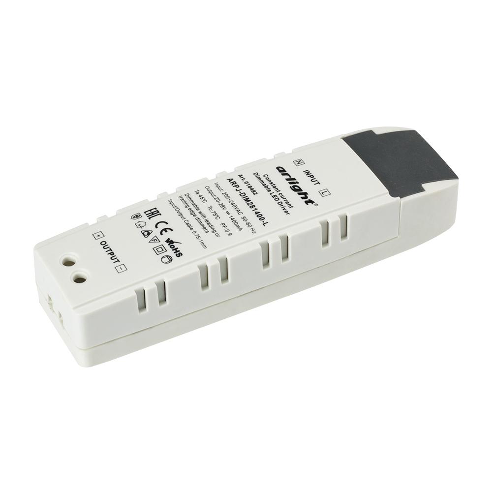 Arlight 018482 Блок питания ARPJ-DIM281400-L (40W, 1400mA, PFC, Triac) Arlight 018482 Блок питания ARPJ-DIM281400-L (40W, 1400mA, PFC, Triac)