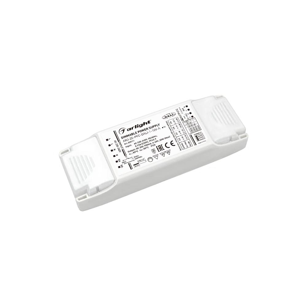 Arlight 025111 Блок питания ARJ-20-PFC-DALI-1-10V-A (20W, 250-700mA) Arlight 025111 Блок питания ARJ-20-PFC-DALI-1-10V-A (20W, 250-700mA)