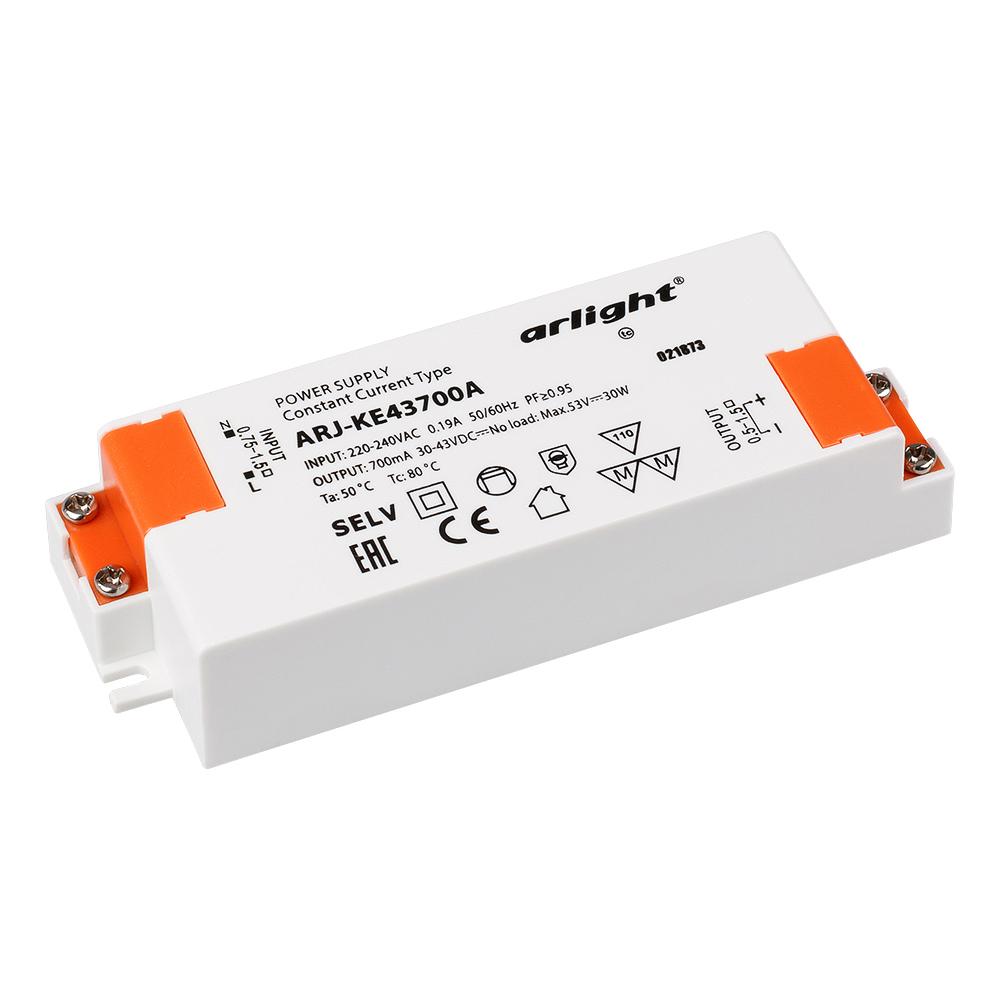 Arlight 021873 Блок питания ARJ-KE43700A (30W, 700mA, PFC) Arlight 021873 Блок питания ARJ-KE43700A (30W, 700mA, PFC)
