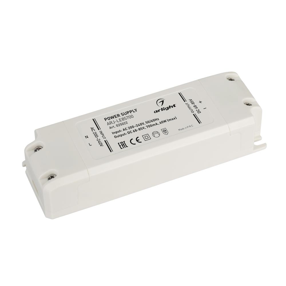 Arlight 025022 Блок питания ARJ-LE85700 (60W, 700mA, PFC) Arlight 025022 Блок питания ARJ-LE85700 (60W, 700mA, PFC)