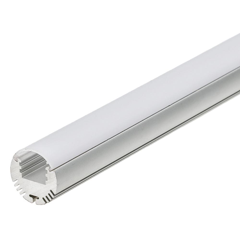 Arlight 015524 Профиль с экраном ALU-ROUND-2000 ANOD+FROST Arlight 015524 Профиль с экраном ALU-ROUND-2000 ANOD+FROST