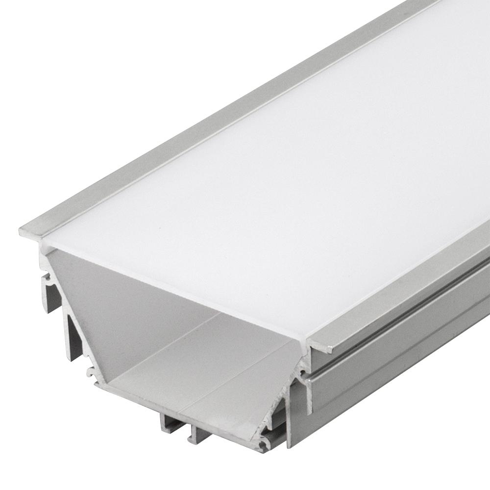 Arlight 016472 Профиль с экраном ALU-POWER-RW80F-2000 ANOD+FROST Arlight 016472 Профиль с экраном ALU-POWER-RW80F-2000 ANOD+FROST