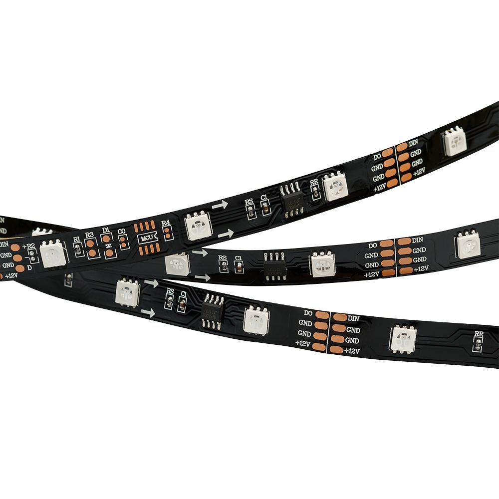 Arlight 024599 Лента SPI-5000-AM 12V RGB (5060,150 LED x3,1804, Black) Arlight 024599 Лента SPI-5000-AM 12V RGB (5060,150 LED x3,1804, Black)