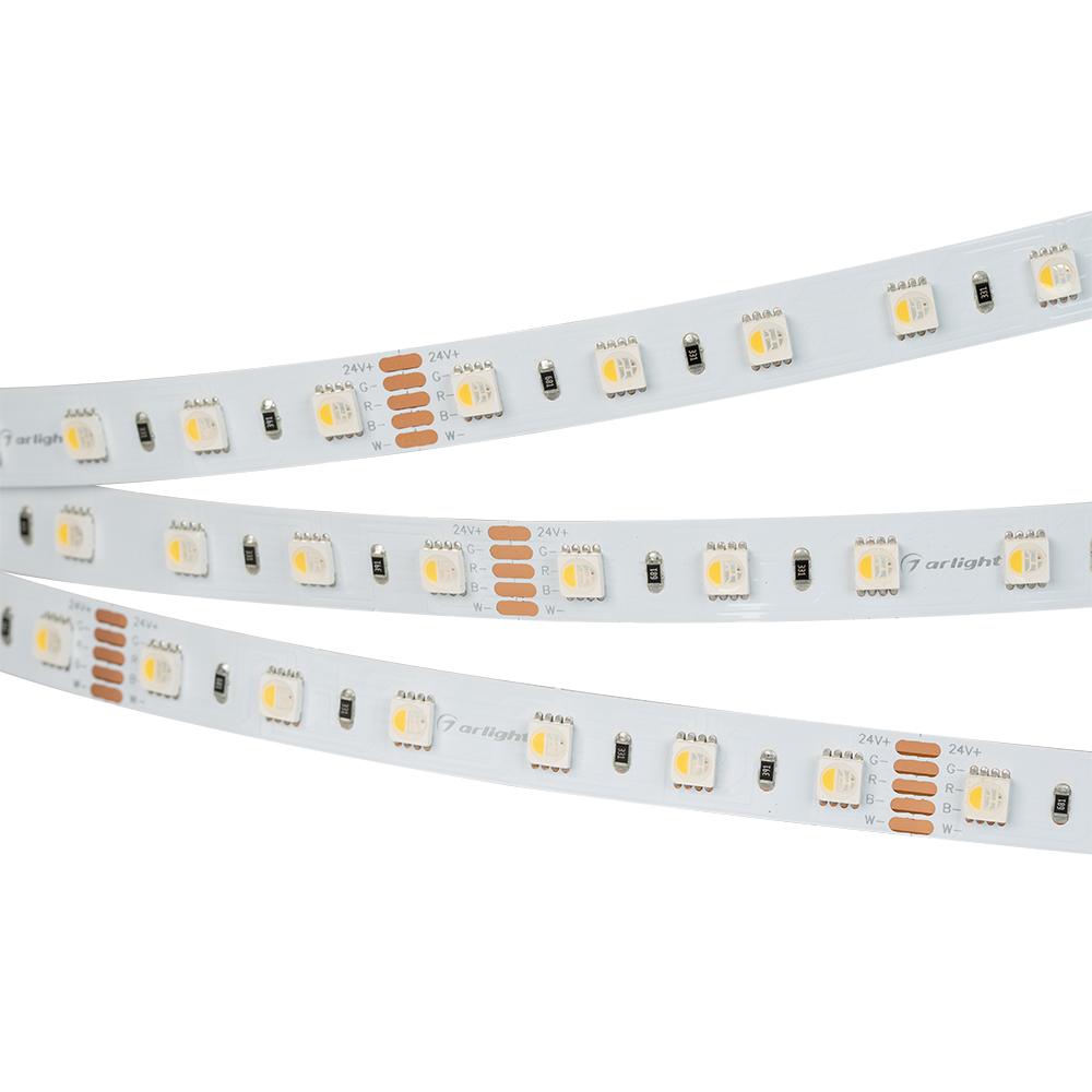 Arlight 019096 Лента RT 2-5000 24V RGBW-One White 2x (5060, 300 LED, LUX)