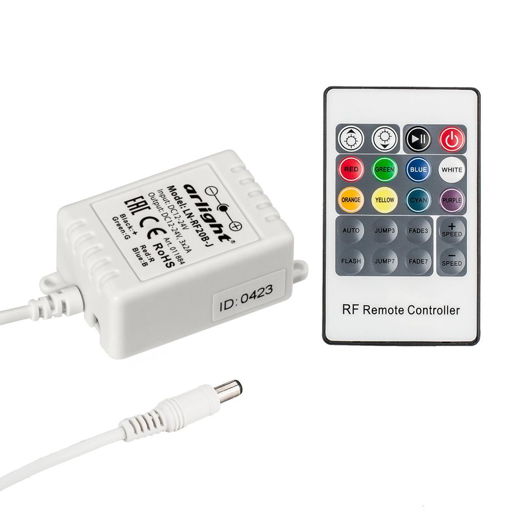 Arlight 011884 Контроллер LN-RF20B-J (12V, 72W, ПДУ 20кн) Arlight 011884 Контроллер LN-RF20B-J (12V, 72W, ПДУ 20кн)