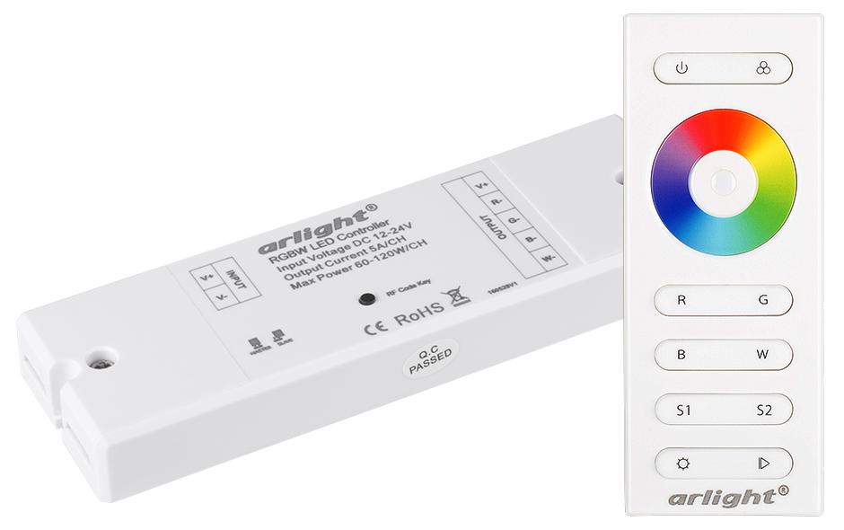 Arlight 021096 Контроллер SR-2839W White (12-24 В,240-480 Вт,RGBW,ПДУ сенсор)) Arlight 021096 Контроллер SR-2839W White (12-24 В,240-480 Вт,RGBW,ПДУ сенсор))