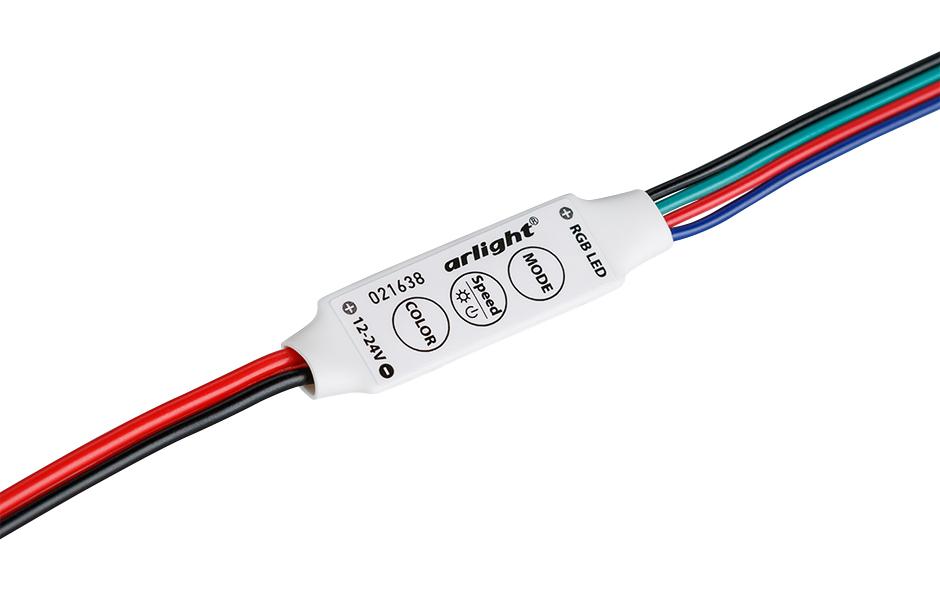 Arlight 021638 Контроллер LN-MINI-2 (12-24V, 72-144W) Arlight 021638 Контроллер LN-MINI-2 (12-24V, 72-144W)