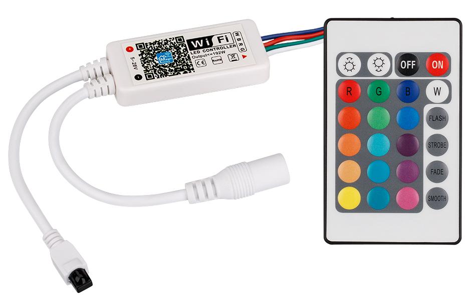 Arlight 022404 Контроллер LN-WIFI-IR24B-2 (12V, 96W, ПДУ 24кн, RGBW) Arlight 022404 Контроллер LN-WIFI-IR24B-2 (12V, 96W, ПДУ 24кн, RGBW)