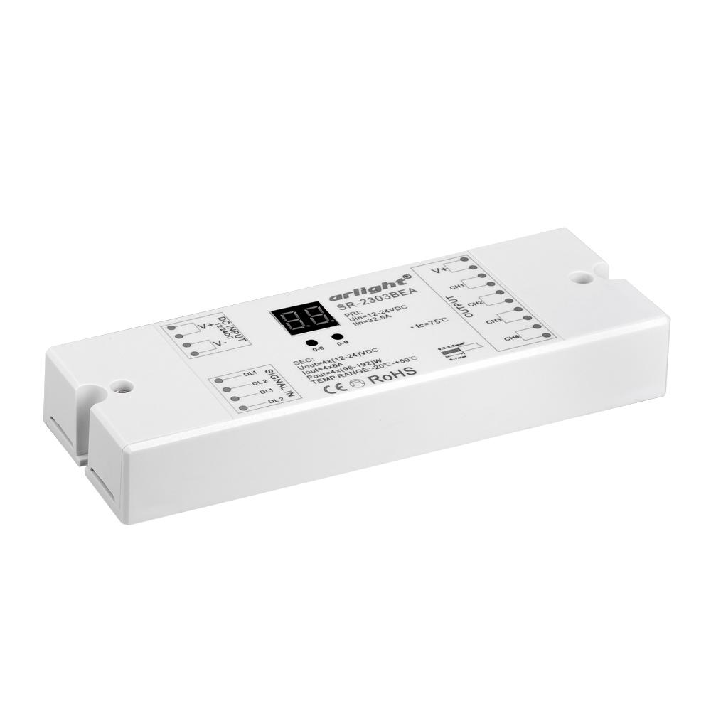 Arlight 022540 Диммер DALI SR-2303BEA-PD (12-36V, 384-1152W, 4 адреса) Arlight 022540 Диммер DALI SR-2303BEA-PD (12-36V, 384-1152W, 4 адреса)