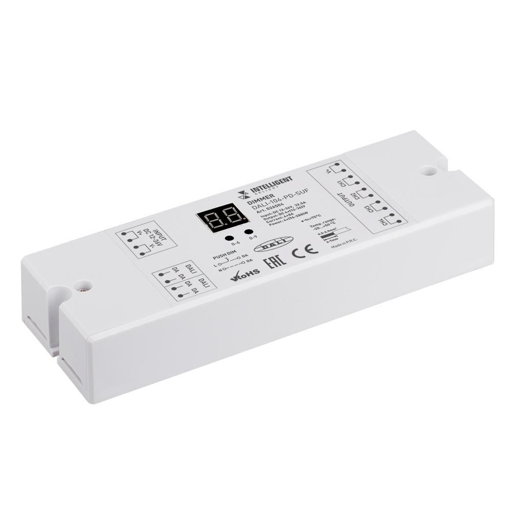 Arlight 026504 INTELLIGENT ARLIGHT Диммер DALI-104-PD-SUF (12-36V, 4х8А) Arlight 026504 INTELLIGENT ARLIGHT Диммер DALI-104-PD-SUF (12-36V, 4х8А)