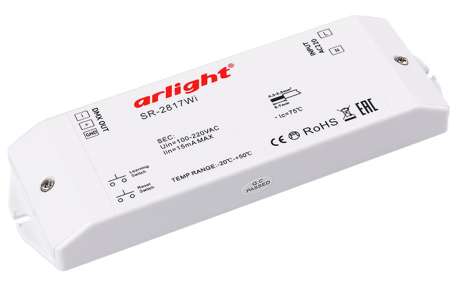 Arlight 017609 Контроллер DMX SR-2817WI (220V, WiFi, 8 зон) Arlight 017609 Контроллер DMX SR-2817WI (220V, WiFi, 8 зон)
