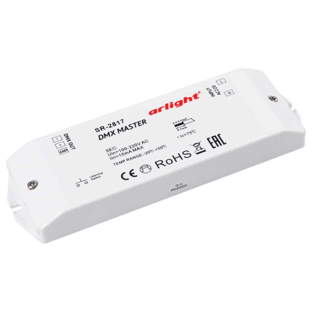 Arlight 017614 Контроллер DMX SR-2817 (220V, 8 зон) Arlight 017614 Контроллер DMX SR-2817 (220V, 8 зон)