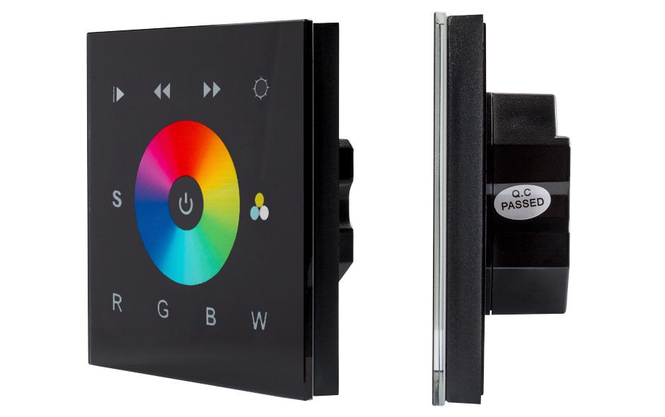 Arlight 018611 Панель Sens SR-2811-IN Black (12-24V, RGBW, DMX) Arlight 018611 Панель Sens SR-2811-IN Black (12-24V, RGBW, DMX)